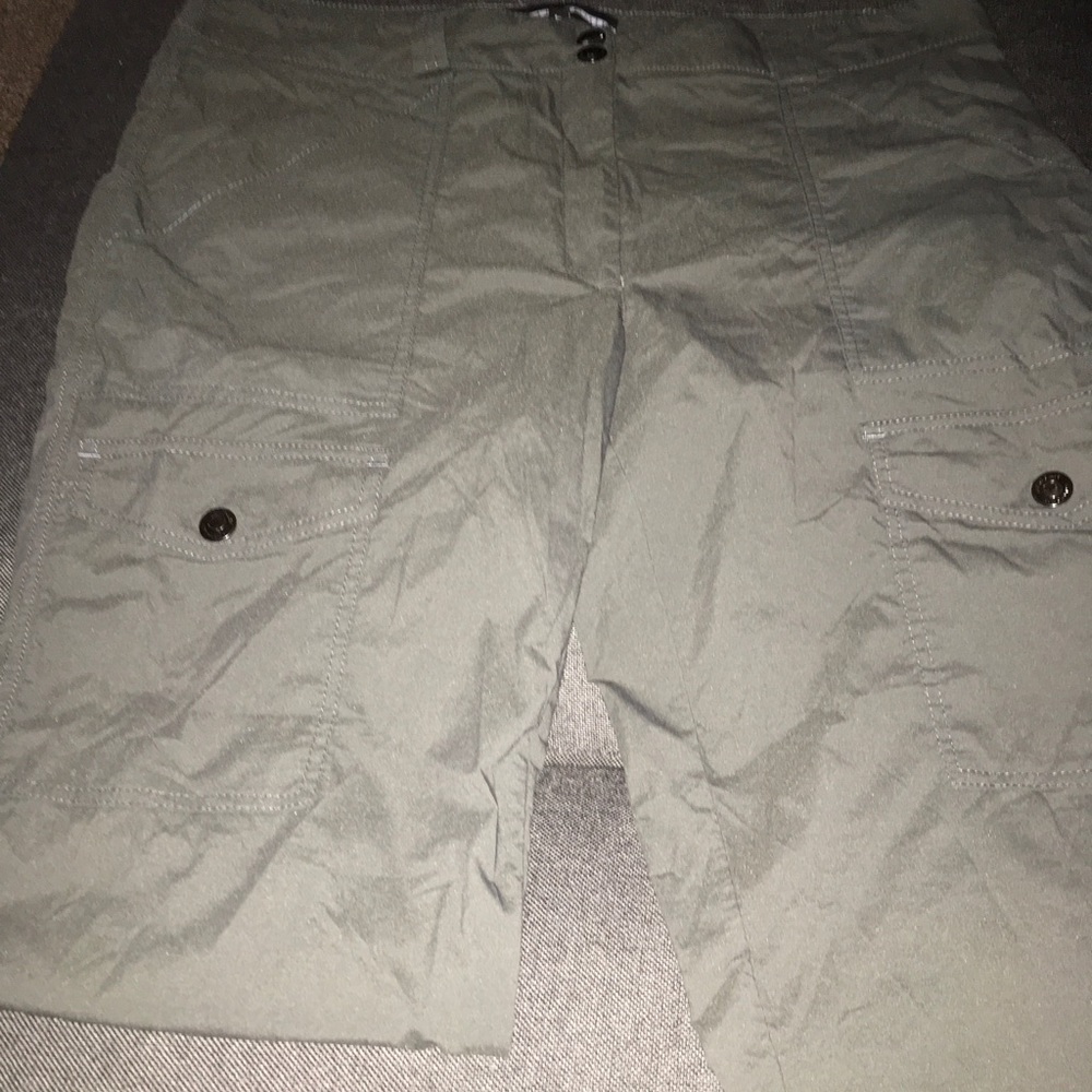 Olive green cargo pants